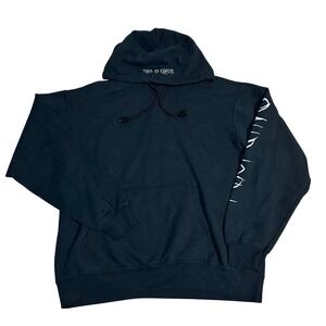 Perspectives This Is Chaos Black Graphic Hoodie Mens Size L